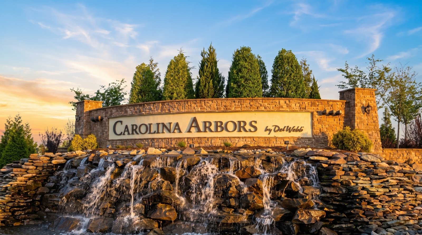 Community setting at Carolina Arbors in Durham