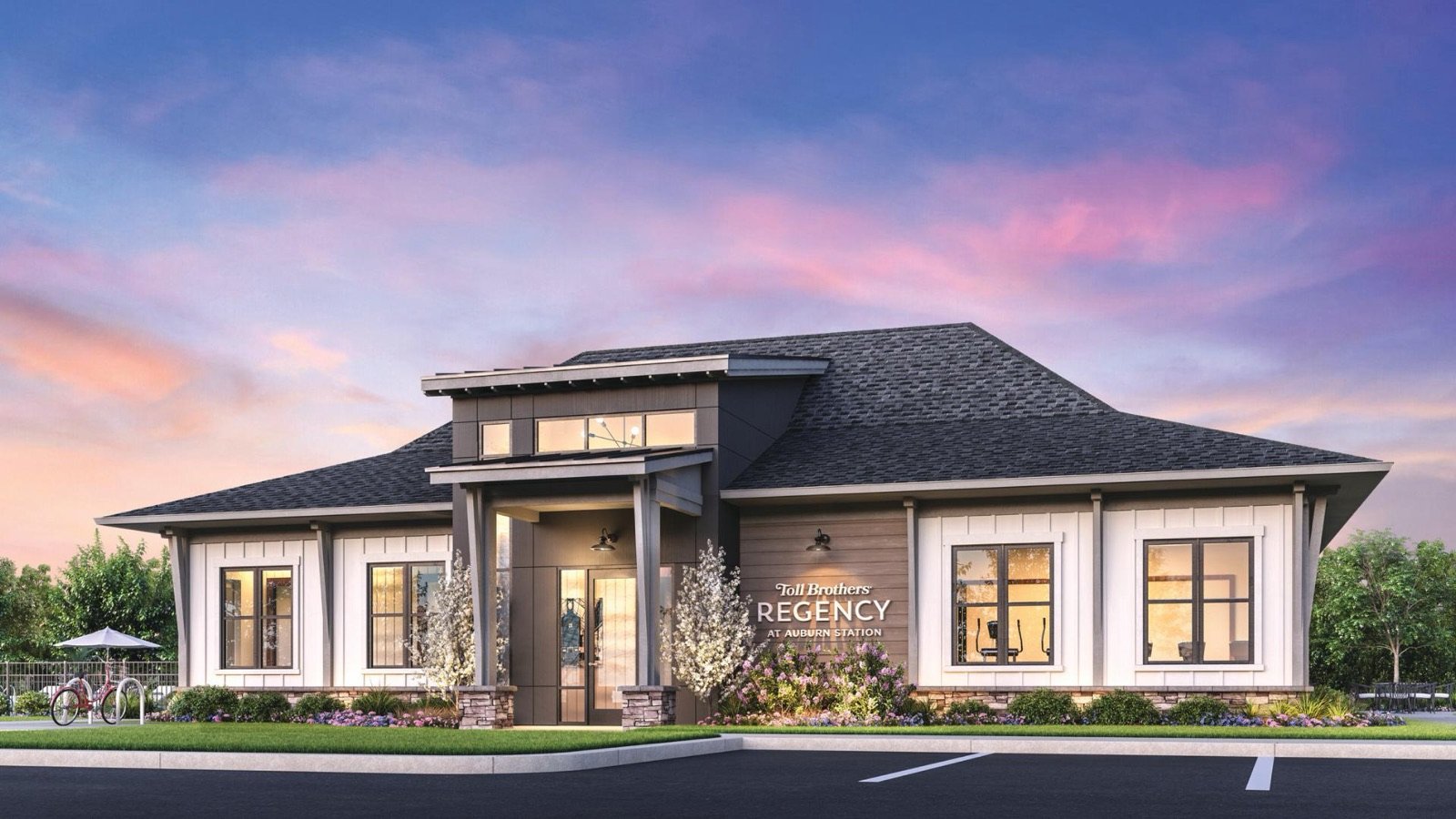 Clubhouse at Regency at Auburn Station in Raleigh
