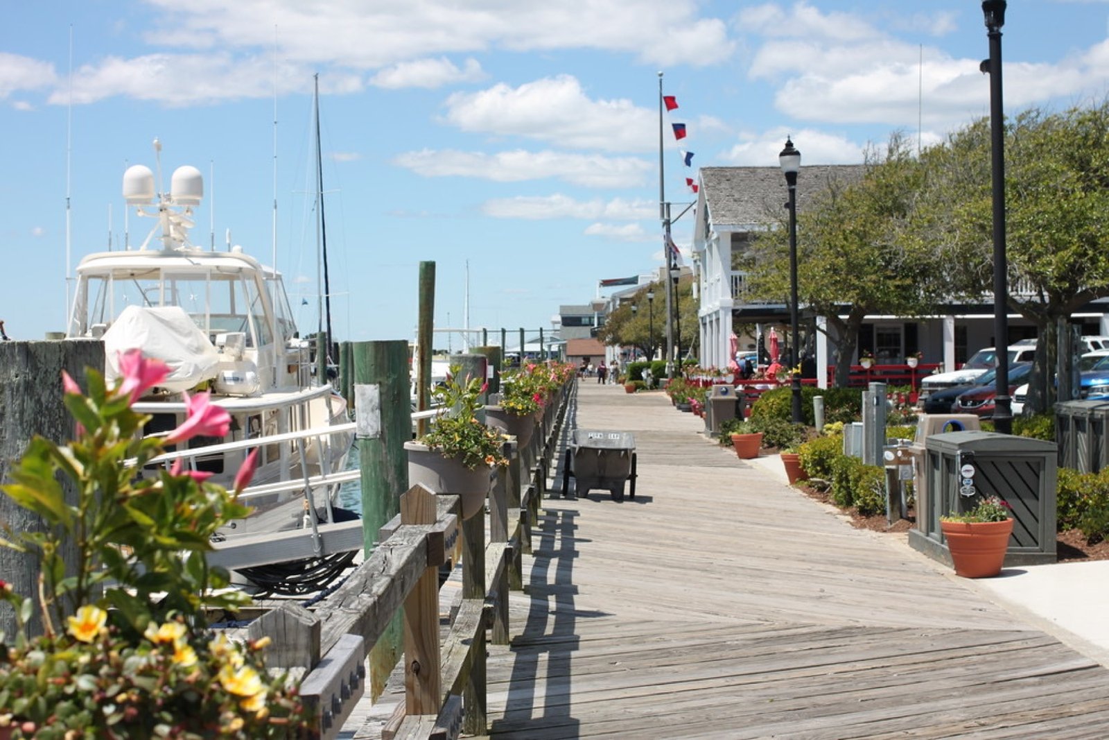 Historic Beaufort waterfront on the Crystal Coast