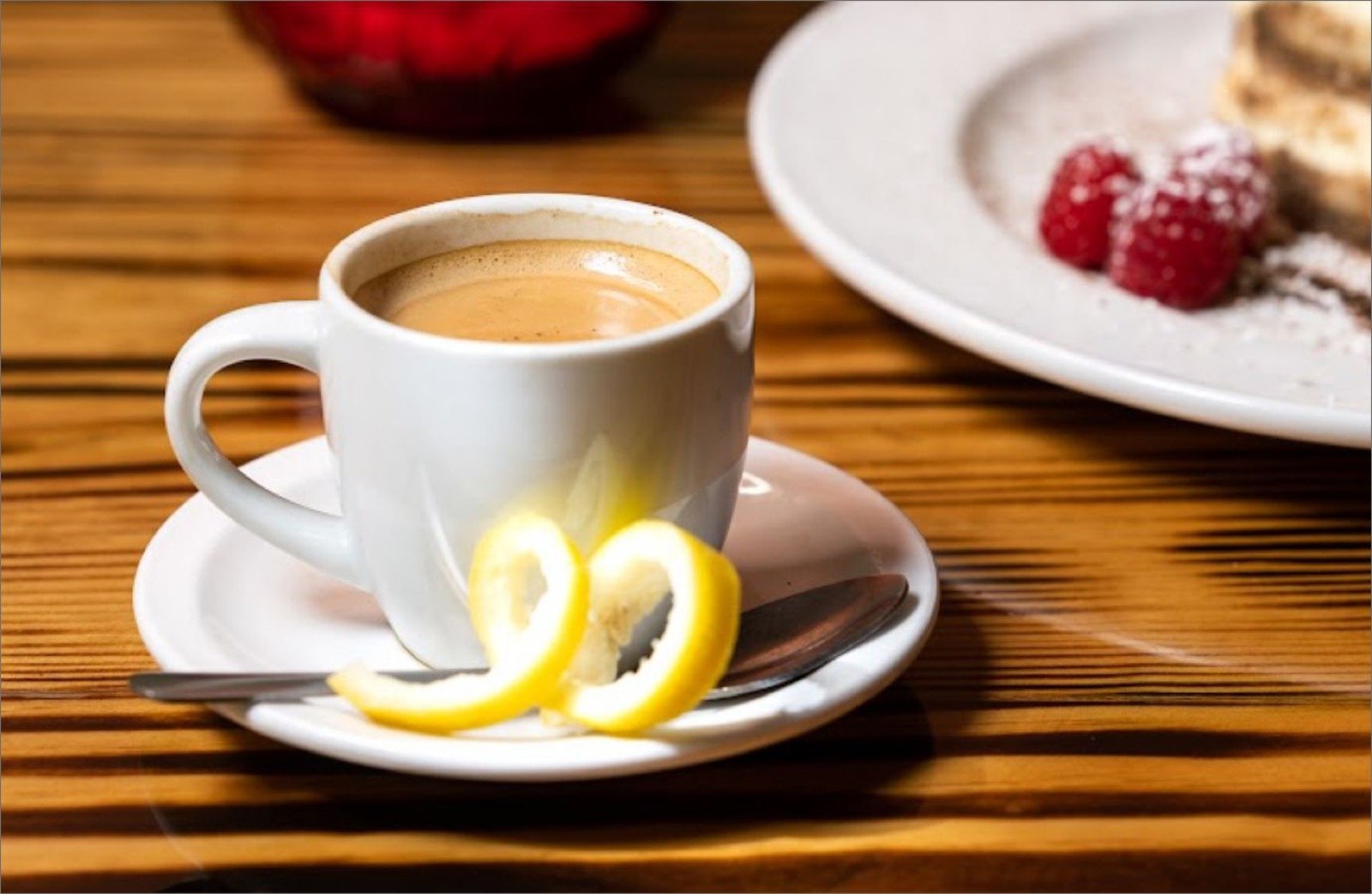 Coffee and dessert at Garibaldi Trattoria in Fuquay-Varina