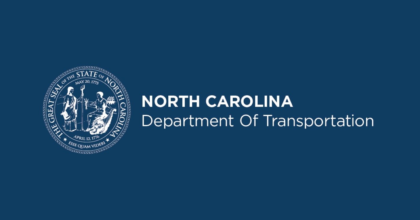 North Carolina Department of Transportation seal and wordmark