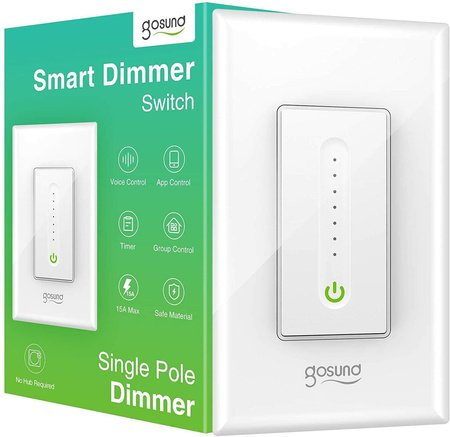 Gosund single-pole smart dimmer switch
